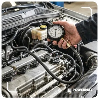 MIERNIK CIŚNIENIA SPRĘŻANIA BENZYNA (ZESTAW 8el.) PM-MCSB-8T - 3