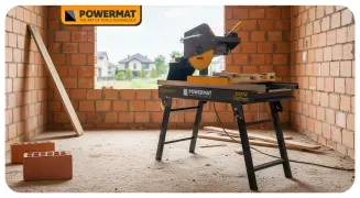 PRZECINARKA STOŁOWA DO BETONU I KAMIENIA 3000W Z TARCZĄ DIAMENTOWĄ 350 MM PM-PDB-3000M - 20