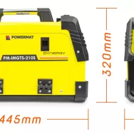 Migomat inwertorowy 210A MIG / MAG / MMA / LIFT-TIG PM-IMGTS-210S SYNERGY