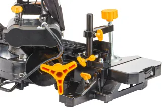 PIŁA UKOŚNA Z POSUWEM PILARKA UKOŚNICA DO DREWNA 210MM Z LASEREM PM-UK-2000T - 13