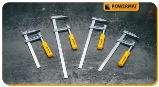 ŚCISK STOLARSKI ŚRUBOWY ZACISK 200x50 MM TYP F PM-SSS-8T - 13