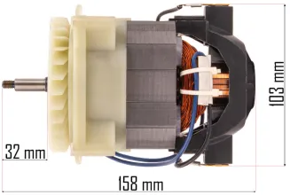 SILNIK DO KOSIARKI ELEKTRYCZNEJ PM-KSE-2200MN-SI - 3