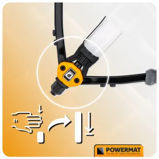 NITOWNICA RĘCZNA NOŻYCOWA DO NITÓW ZRYWALNYCH+POJEMNIK 320mm / 3,2-6,4mm PM-NIR-320T - 9