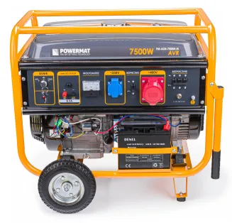 Agregat prądotwórczy 7500W 230V 400V AVR PM-AGR-7500M-EL - 7