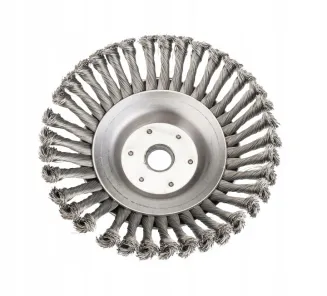 SZCZOTKA DRUCIANA TWARDA DO KOSY DRUCIAK DO CZYSZCZENIA KOSTKI CHWASTY 20CMTSZ-T - 2