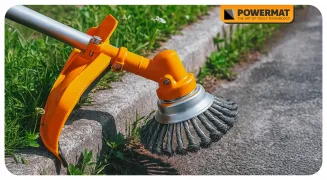 SZCZOTKA DRUCIANA TWARDA DO KOSY DRUCIAK DO CZYSZCZENIA KOSTKI CHWASTY 20CMTSZ-T - 6