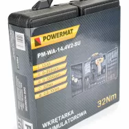 Wkrętarka / Wiertarka Akumulatorowa 2 x akumulator Li-Ion 1,5Ah / 14.4V - 32Nm + zestaw w walizce PM-WA-14.4V2-SU