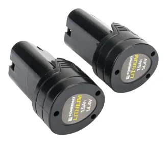 Wkrętarka / Wiertarka Akumulatorowa 2 x akumulator Li-Ion 1,5Ah / 14.4V - 32Nm + zestaw w walizce PM-WA-14.4V2-SU