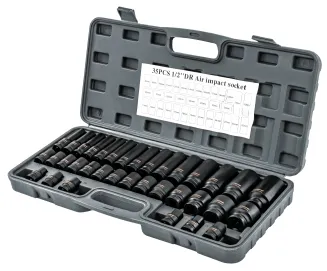 NASADKI UDAROWE HEX 1/2 CR-V 35SZT 38MM 78MM DO KLUCZA UDAR WALIZKA ZESTAW PM-ZNU-832T - 4