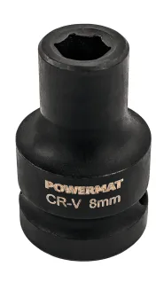 NASADKI UDAROWE HEX 1/2 CR-V 35SZT 38MM 78MM DO KLUCZA UDAR WALIZKA ZESTAW PM-ZNU-832T - 5