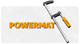 ŚCISK STOLARSKI ŚRUBOWY ZACISK 300x50 MM TYP F PM-SSS-12T - 10