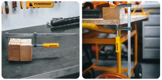 ŚCISK STOLARSKI ŚRUBOWY ZACISK 300x50 MM TYP F PM-SSS-12T - 14