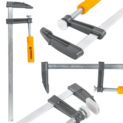 ŚCISK STOLARSKI ŚRUBOWY ZACISK 300x50 MM TYP F PM-SSS-12T