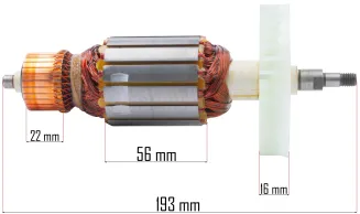 WIRNIK DO SZLIFIERKI KĄTOWEJ PM-SZK-3000T-WI - 4
