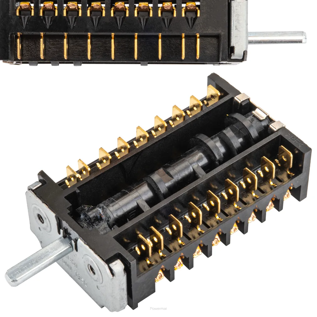 PRZEŁĄCZNIK DO NAGRZEWNICY WŁĄCZNIK NAGRZEWNICY ELEKTRYCZNEJ DMUCHAWY 9 PIN  PM-NAG-15EDN-PK