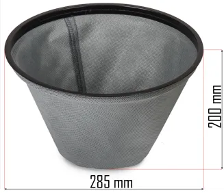 FILTR WORKOWY DO POPIOŁU KOMINKA SEPARATORA PŁÓTNO SEPARATOR POWERMAT 295mm PM-ESP-2000-FP - 3