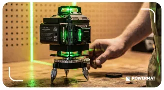 POZIOMICA LASER KRZYŻOWY ZIELONY SAMOPOZIOMUJĄCA 4D 360° 16 LINII PM-PLK-4DM2 - 16