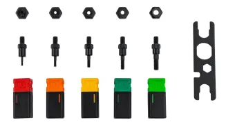 NITOWNICA RĘCZNA DŹWIGNIOWA NOŻYCOWA DO NITONAKRĘTEK ZESTAW TRZPIENI M3-M8 300mm / M3-M8 PM-NIR-300T - 12