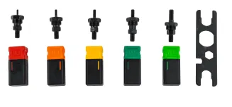 NITOWNICA RĘCZNA DŹWIGNIOWA NOŻYCOWA DO NITONAKRĘTEK ZESTAW TRZPIENI M3-M8 300mm / M3-M8 PM-NIR-300T - 13