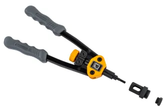 NITOWNICA RĘCZNA DŹWIGNIOWA NOŻYCOWA DO NITONAKRĘTEK ZESTAW TRZPIENI M3-M8 300mm / M3-M8 PM-NIR-300T - 9