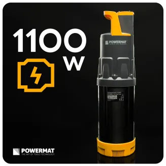 AUTOMATYCZNA POMPA DO WODY DESZCZOWEJ STUDNI ZATAPIALNA OGRODOWA 6000 L/H PM-APDW-1100J - 13