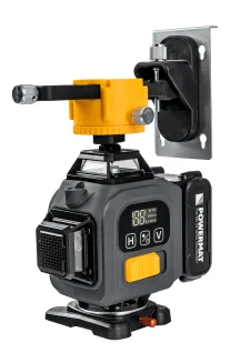 POZIOMICA LASER KRZYŻOWY ZIELONY SAMOPOZIOMUJĄCA 4D 360° 16 LINII PM-PLK-4DM3 - 9