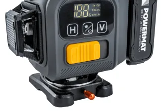 POZIOMICA LASER KRZYŻOWY ZIELONY SAMOPOZIOMUJĄCA 4D 360° 16 LINII PM-PLK-4DM3 - 11