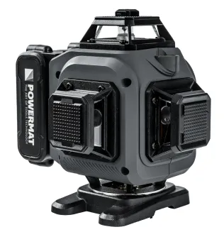 POZIOMICA LASER KRZYŻOWY ZIELONY SAMOPOZIOMUJĄCA 4D 360° 16 LINII PM-PLK-4DM3 - 3