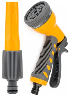 AUTOMATYCZNY BĘBEN ZWIJACZ NA WĄŻ OGRODOWY NAŚCIENNY 1/2 35m + PISTOLET PRO PM-ABNW-35M - 15