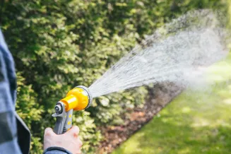 AUTOMATYCZNY BĘBEN ZWIJACZ NA WĄŻ OGRODOWY NAŚCIENNY 1/2 35m + PISTOLET PRO PM-ABNW-35M - 7