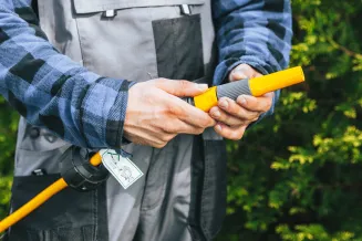 AUTOMATYCZNY BĘBEN ZWIJACZ NA WĄŻ OGRODOWY NAŚCIENNY 1/2 35m + PISTOLET PRO PM-ABNW-35M - 9