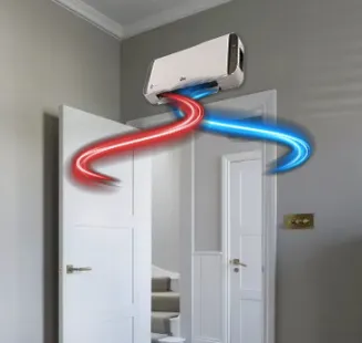 Kurtyna powietrzna 2000W Grzejnik CERAMICZNY RTGC0056 LCD - 8