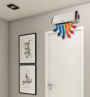 Kurtyna powietrzna 2000W Grzejnik CERAMICZNY RTGC0056 LCD - 9