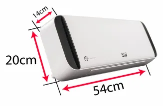 Kurtyna powietrzna 2000W Grzejnik CERAMICZNY RTGC0056 LCD - 5