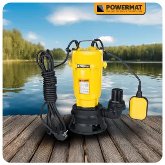 Pompa do szamba z rozdrabniaczem PM-PDS-3000P + PŁYWAK - 6