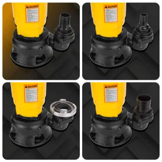 Pompa do szamba z rozdrabniaczem PM-PDS-3000P + PŁYWAK - 7