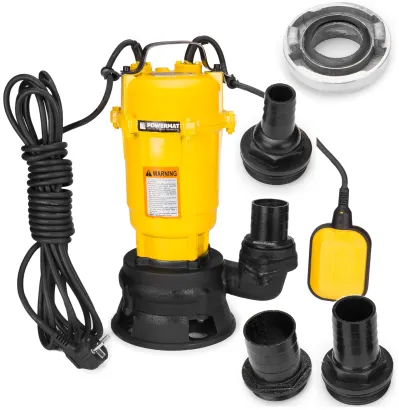 Pompa do szamba z rozdrabniaczem PM-PDS-3000P + PŁYWAK