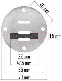 KOMPLET BLASZEK DO KOMPRESORA PM-KO-50T-V2-KBL - 2
