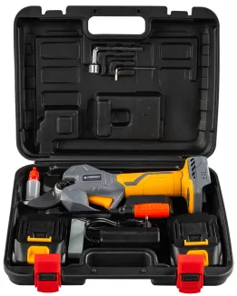 SEKATOR AKUMULATOROWY NOŻYCE ELEKTRYCZNE OGRODOWE 21V MOCNE DO GAŁĘZI 2xAKU 30mm PM-SA-21V-2AM - 2