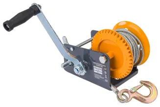 Linowa WCIĄGARKA WYCIĄGARKA Korbowa Ręczna 1133kg 10m Na Korbę 2500lbs PM-WRC-1133T - 3