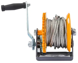 Linowa WCIĄGARKA WYCIĄGARKA Korbowa Ręczna 1133kg 10m Na Korbę 2500lbs PM-WRC-1133T - 4