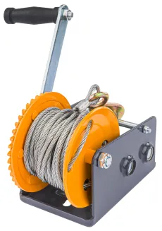 Linowa WCIĄGARKA WYCIĄGARKA Korbowa Ręczna 1133kg 10m Na Korbę 2500lbs PM-WRC-1133T - 7