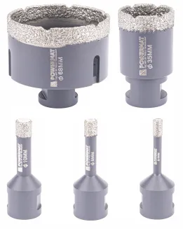 Zestaw OTWORNIC Koronek Otwornica Diamentowa M14 PM-ZOD-6T PM0992 - 4