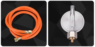 NAGRZEWNICA GAZOWA 45KW 230V TERMOSTAT LCD WĄŻ+REDUKTOR RTNGG0118 - 11