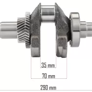 WAŁ KORBOWY DO AGREGATU PM-AGR-6500/7500-WK