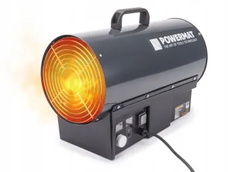 NAGRZEWNICA GAZOWA Z TERMOSTATEM LCD DMUCHAWA GRZEJNIK + WĄŻ REDUKTOR 25KW 230V PM-NAG-25GLN - 8