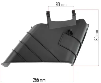 WYRZUT BOCZNY DO KOSIARKI RTKSS0096-WB - 2