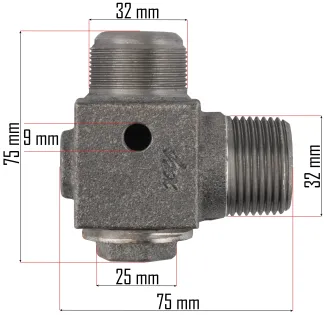ZAWÓR ZWROTNY DO KOMPRESORA PM-KO-300T-400V-ZZ - 2
