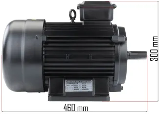 SILNIK DO KOMPRESORA OLEJOWEGO ELEKTRYCZNY 3000RPM 1200L/min 10KM 400V PM-KO-300T-400V-SI - 7