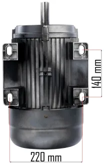 SILNIK DO KOMPRESORA OLEJOWEGO ELEKTRYCZNY 3000RPM 1200L/min 10KM 400V PM-KO-300T-400V-SI - 9